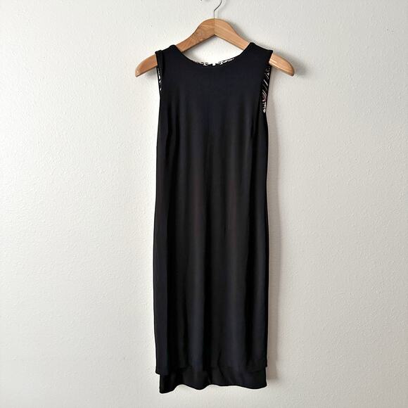 WHBM Reversible Sleeveless Midi Sheath‎ Scarf Print Dress women's size medium - Picture 10 of 14